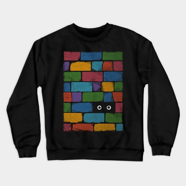 Curious Crewneck Sweatshirt by bulografik